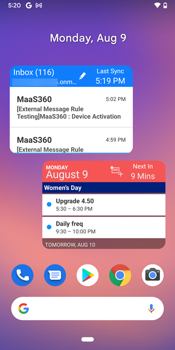 App Widgets