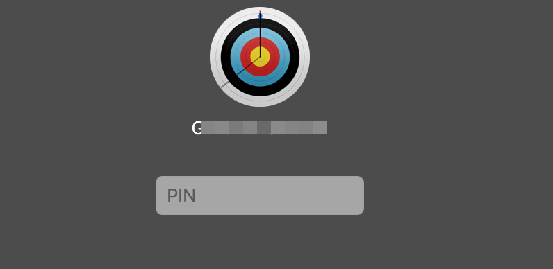PIN Screen