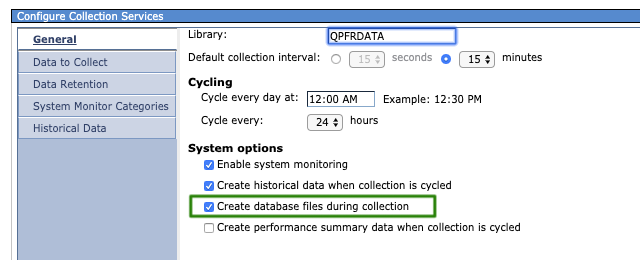 Create Database Files