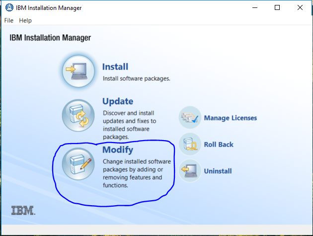 IBM Installation Manager