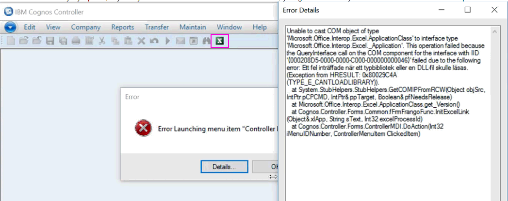 your system currently lacks a supported version of the microsoft office web components