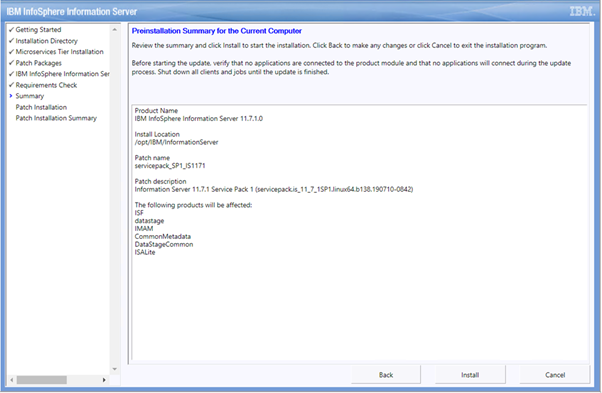 ibm fix package central