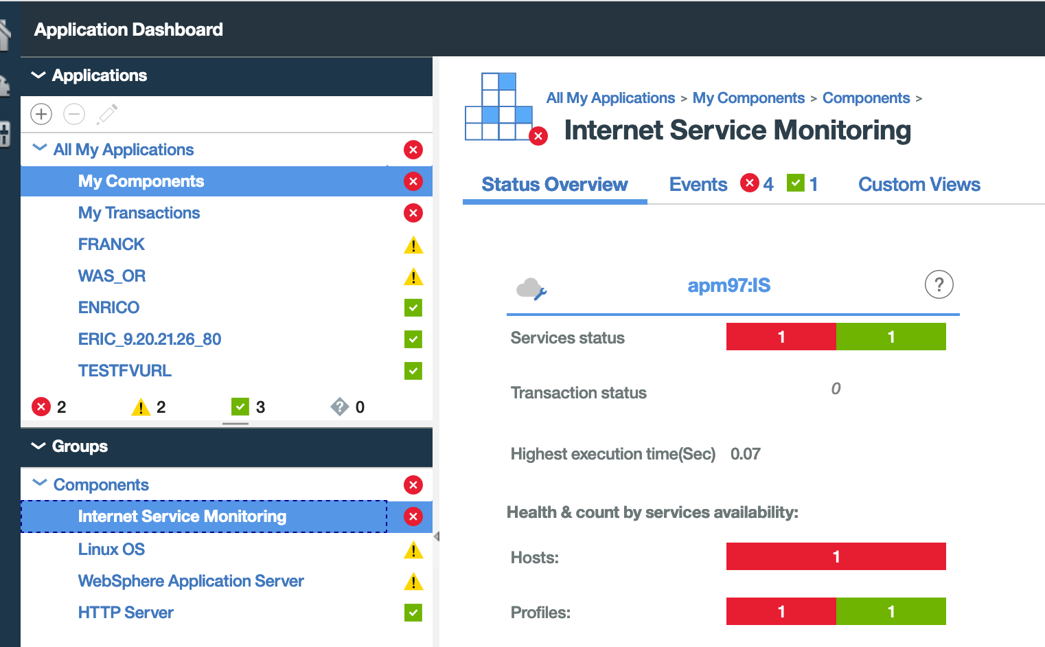 IBM APM v8.1 How to generate an alert event with ISM agent for