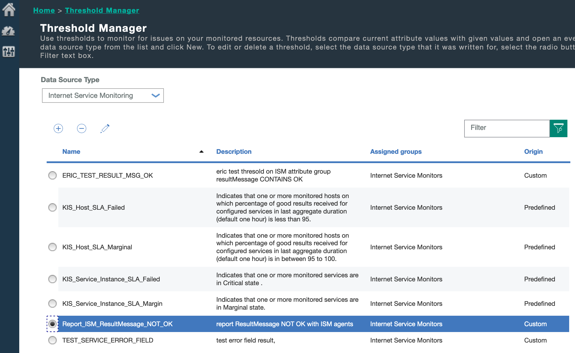 IBM APM v8.1 How to generate an alert event with ISM agent for