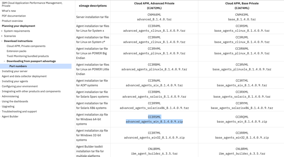 IBM APM 8.1 how to upgrade existing agent to higher version