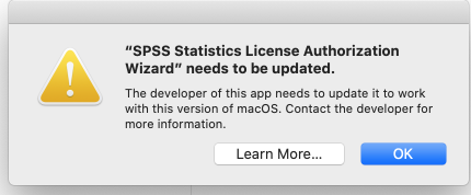 spss license authorization wizard mac