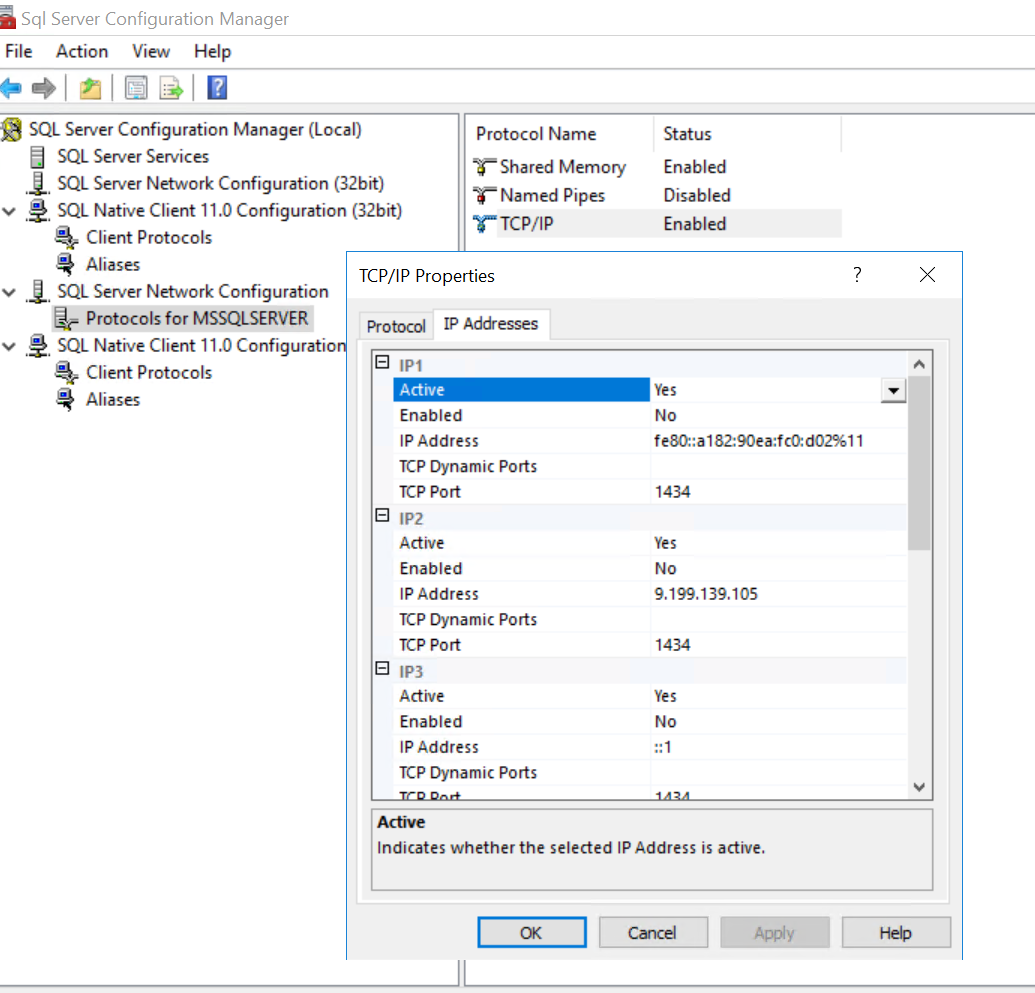 How to change the 1433 default port on the MS SQL Server for IBM Security  Secret Server.