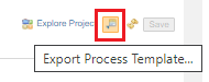 Export Process Template Icon