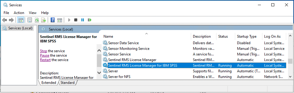 download ibm spss sentinel rms license manager