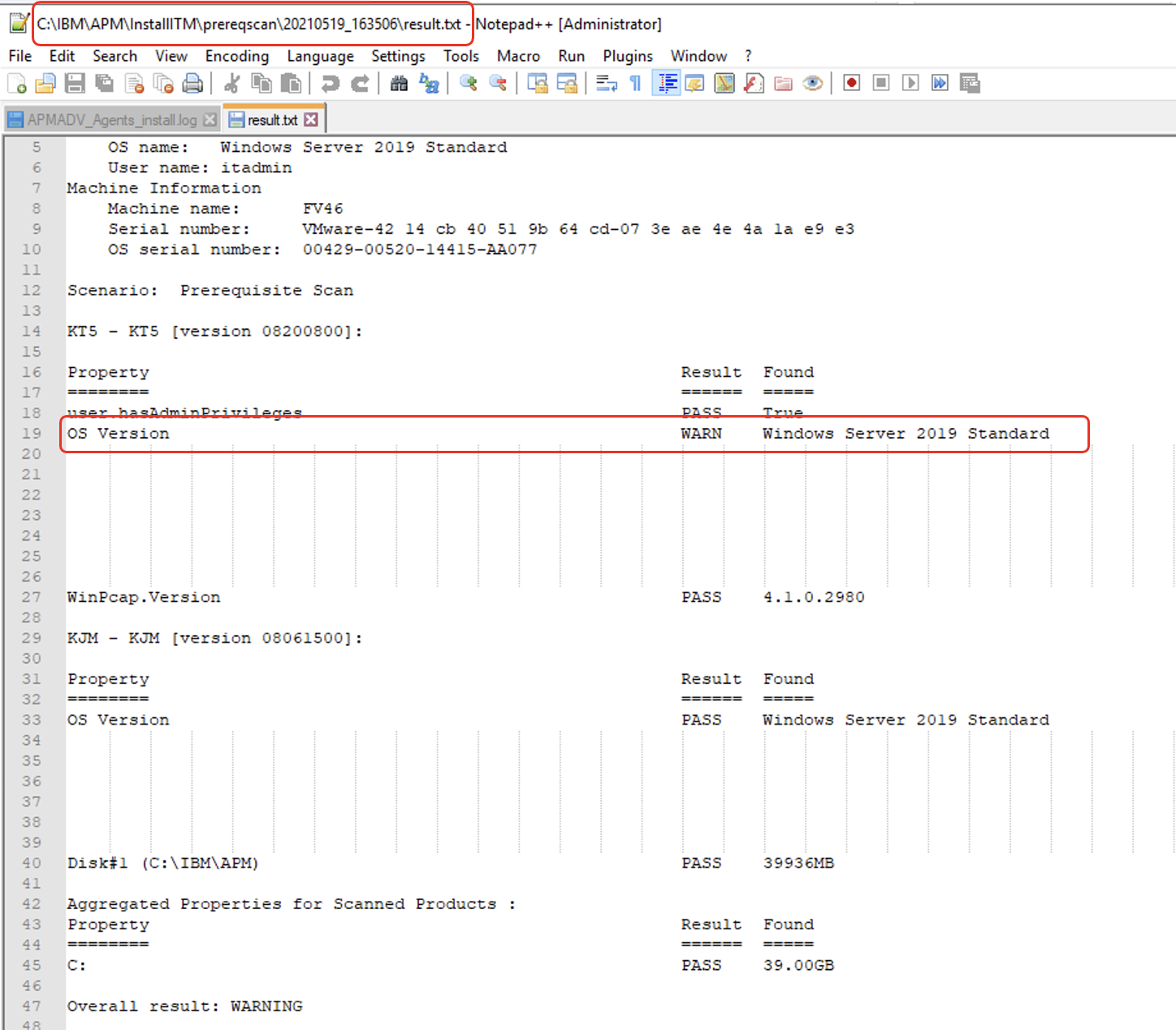 how to install IBM APM 8.1 Response Time agent on Windows 2019