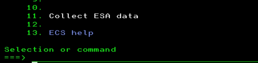 Collect ESA data