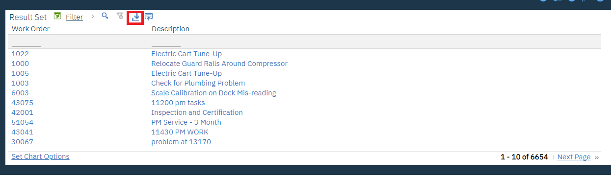 Empty Xlsx File Created When Downloading Results From A Result Set Portlet