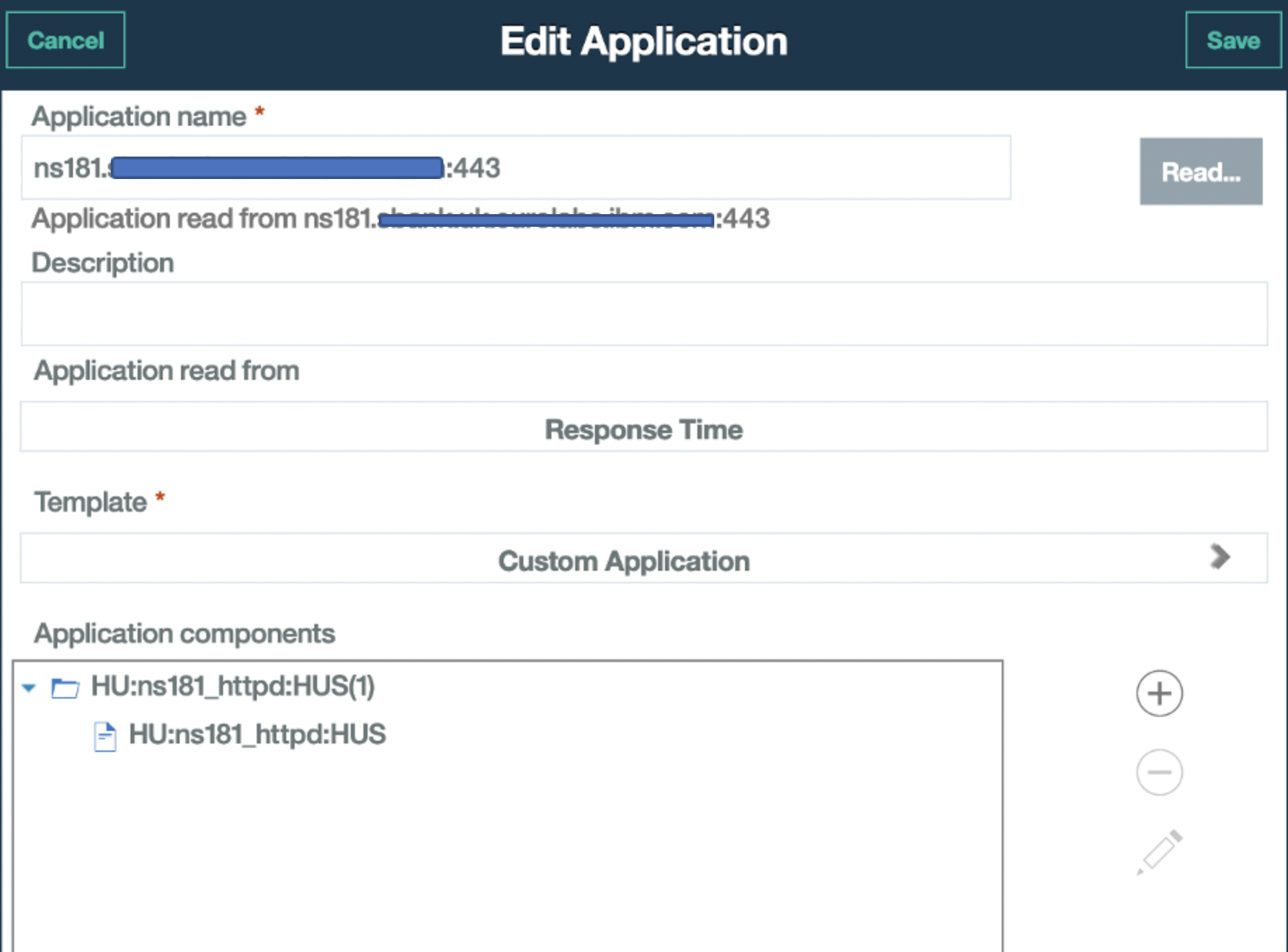 IBM APM v8.1 APM dashboard Aggregate Transaction Topology is