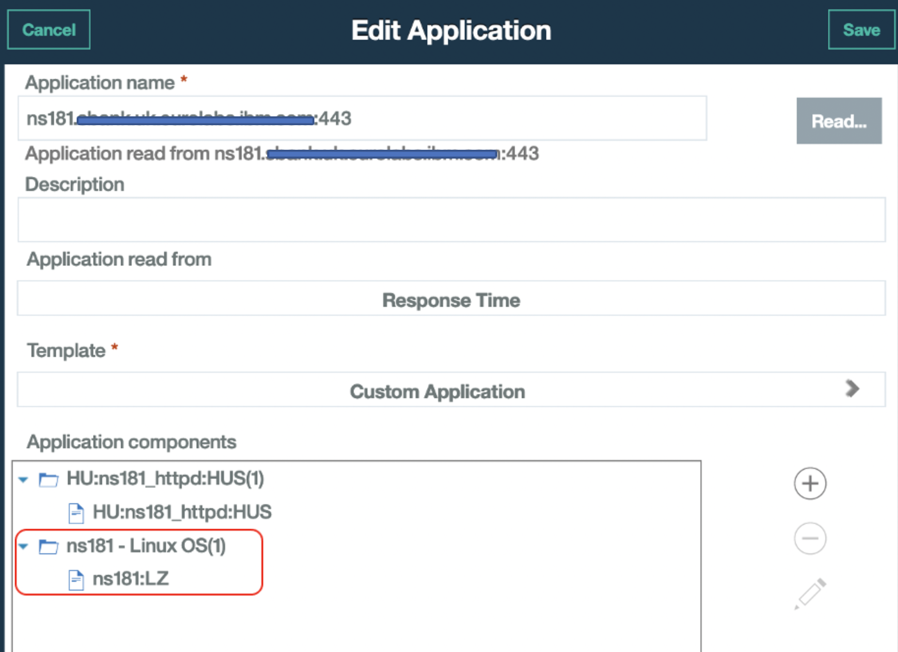 IBM APM v8.1 APM dashboard Aggregate Transaction Topology is