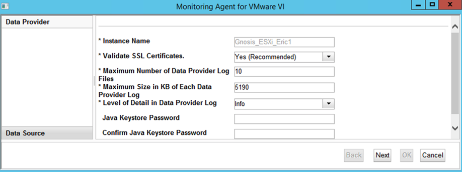 IBM APM v8.1 installation and configuration of VMWare VI agent