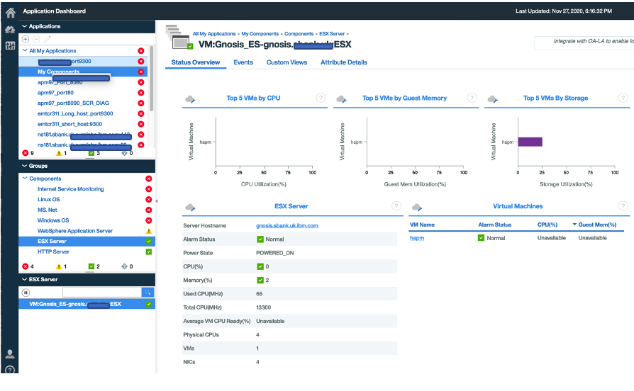 IBM APM v8.1 installation and configuration of VMWare VI agent