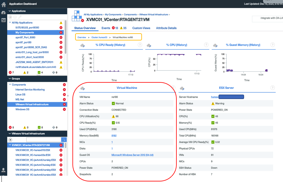 IBM APM v8.1 installation and configuration of VMWare VI agent