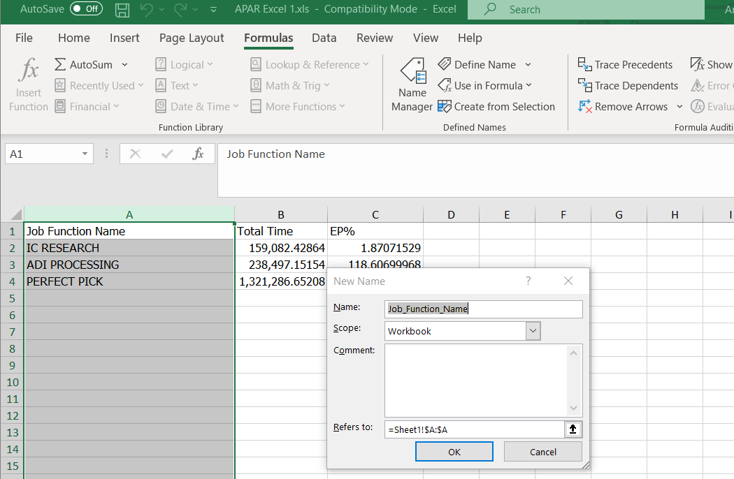 How To Use Excel As A Data Source In Framework Manager