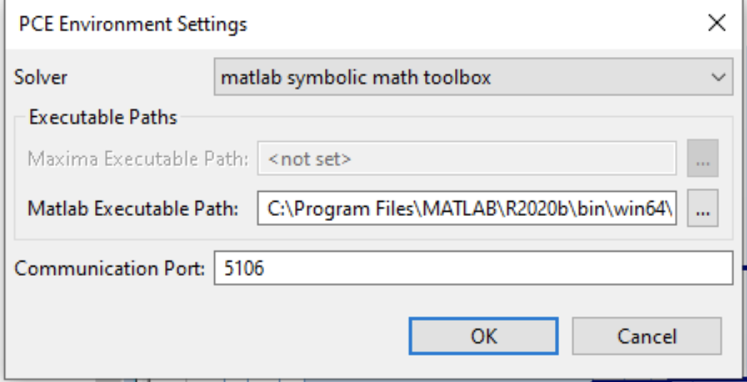 Troubleshooting issues with Rhapsody PCE and Matlab