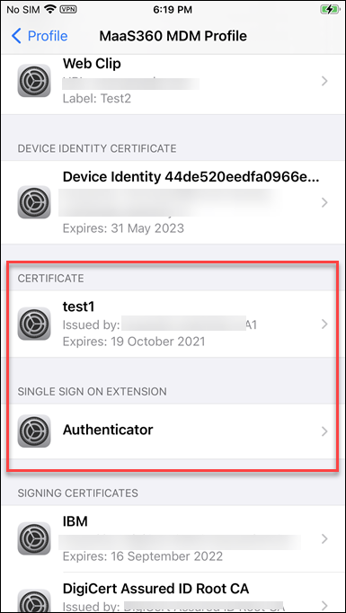 iOS Cert