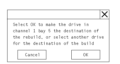 rebuilding a drive