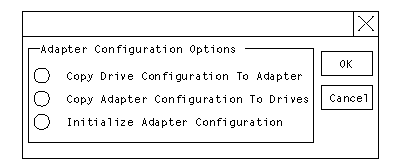 adapter configuration options