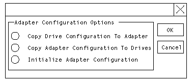 adapter configuration options