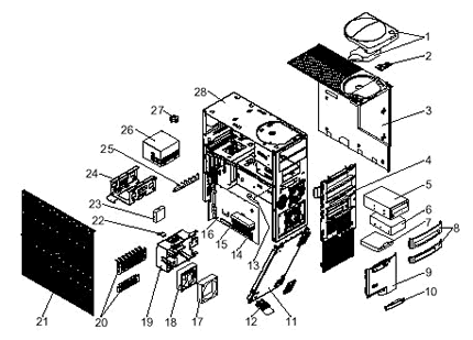 service parts listing