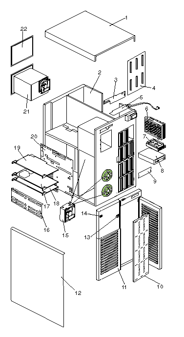 pc server 704 system parts diagram