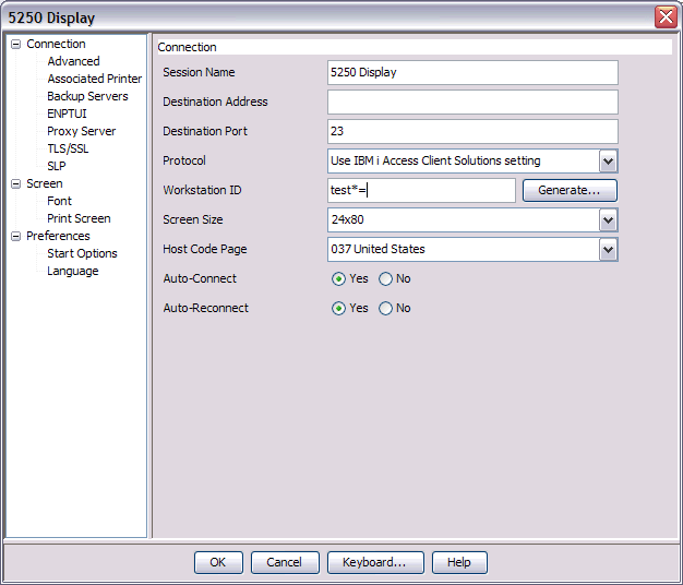 ibm i access client solutions printer emulation