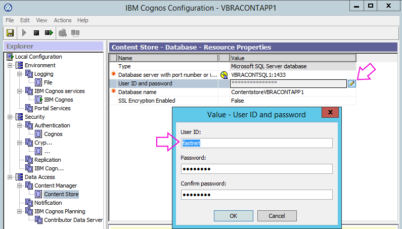 How to reset Cognos CAM security, if nobody can logon to Cognos Connection  website as an administrator