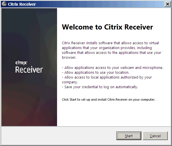 citrix receiver 4.5