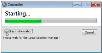 terminal services local session manager