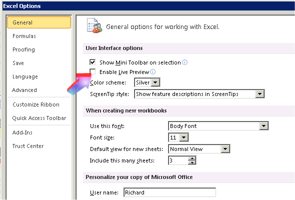 Microsoft Excel hangs ("Not Responding") when pasting multiple cells (for  example a column), especially with Excel 2010