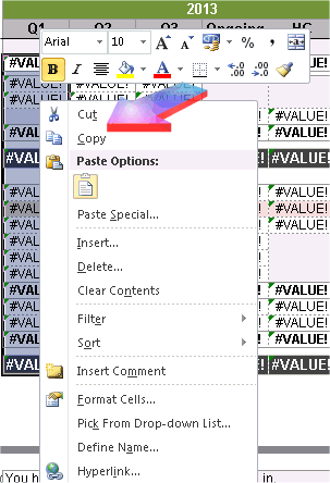 Microsoft Excel hangs ("Not Responding") when pasting multiple cells (for  example a column), especially with Excel 2010