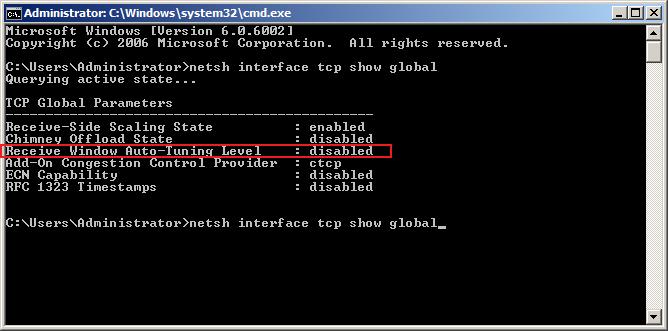 Performance tuning on a Windows 2008 R2 and Windows 7 systems
