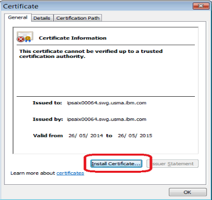 iserial reader security certificate has expired