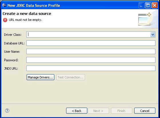 How to set up an Oracle database connection in BIRT for Rational ClearQuest  reports